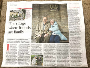 The Cotswold village of Bledington - where village life is really like living among one big family