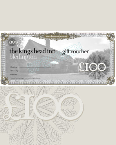 The King's Head Inn £100 Gift Voucher